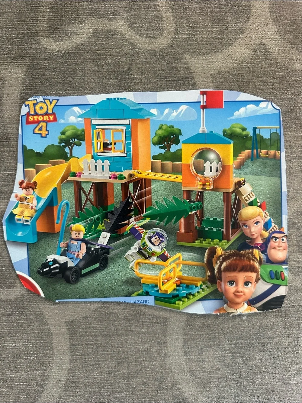 LEGO Toy Story 4 Buzz & Bo Peep's Playground Adventure (10768) set.